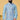 Sky Blue Color Sangeet Wear Readymade Lovely Dhupion Silk Fabric Kurta Pyjama For Men With 3 Pcs Jacket Set