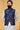 Blue Color Silk Fabric Function Wear Readymade Men Jacket