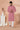 Sequins Embroidery Pink Color Reception Wear Readymade Georgette Fabric Kurta Pyjama For Men