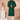 Georgette Fabric Sequins Embroidery Function Wear Readymade Dark Green Color Kurta Pyjama For Men