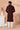 Stunning Georgette Fabric Sequins Embroidery Brown Color Function Wear Readymade Men Kurta Pyjama