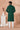 Fetching Dark Green Georgette Fabric Sangeet Wear Sequins Embroidery Readymade Kurta Pyjama For Men