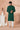 Fetching Dark Green Georgette Fabric Sangeet Wear Sequins Embroidery Readymade Kurta Pyjama For Men