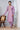 Stunning Lavender Sangeet Wear Readymade Men Kurta Pyjama
