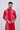 Viscose Embroidered Red Festive Wear Readymade Kurta Pyjama For Men