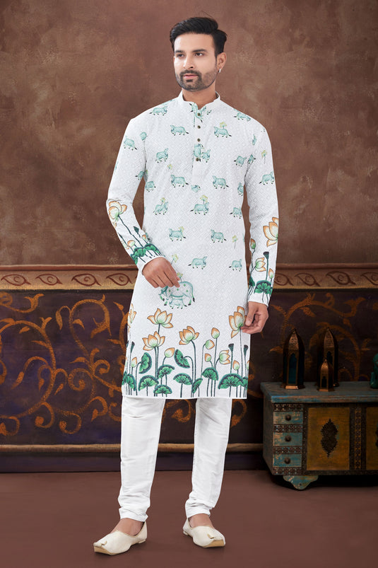 Rayon Elegant Wear Craftship Kurta Pyjama