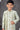 Gorgeous Cream Jacquard Function Wear Readymade Indo Western For Boys