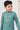 Sangeet Wear Cyan Color Readymade Kurta Pyjama For Boys