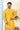 Art Silk Fabric Yellow Wedding Wear Readymade Kurta With Dhoti For Men