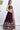 Sequins Work Burgundy Designer Lehenga Choli In Georgette Fabric