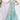Turquoise Blue Net Sangeet Wear Lehenga Choli With Sequins Work