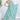 Chiiffon Silk Sea Green Fucntion Wear Lehenga With Sequins Work And Artistic Blouse