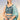 Teal Satin Fabric Sequins Work Lehenga With Blouse