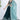 Sequins Work Silk Teal Lehenga With Mesmetic Blouse