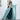 Sequins Work Silk Teal Lehenga With Mesmetic Blouse