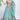 Sequins Work On Turquoise Blue Chiffon Silk 3 Piece Lehenga With Beautiful Blouse