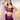 Sequins Work On Wine Georgette Lehenga With Artistic Blouse