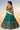 Sequins Work Georgette Green Lehenga With Mesmetic Blouse