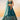 Sequins Work On Teal Georgette 3 Piece Lehenga With Beautiful Blouse
