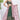 Sequins Work Green Chiffon Reception Wear Lehenga Choli