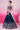 Attractive Navy Blue Color Sequins Work On Satin Fabric Wedding Wear Lehenga Choli