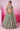 Sea Green Sequins Work Net Fabric Reception Wear Lehenga With Enchanting Blouse