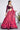 Pink Organza Sangeet Wear Lehenga With Printed Work And Alluring Blouse