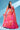 Organza Fabric Occasion Wear Printed Work Lehenga In Pink With Blouse