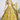 Printed Work Yellow Designer 3 Piece Lehenga In Organza Fabric