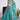 Organza Sangeet Wear Lehenga Choli In Sea Green With Printed Work