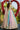 Ruby Pink Pure Organza Heavy Embroidered Bridal Lehenga Choli