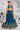 Navy Blue Chiffon Wedding Lehenga Choli With Sequins Embroidered Blouse