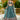 Satin Sea Green Charm Wedding Embroidered Lehenga Choli