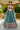 Satin Sea Green Charm Wedding Embroidered Lehenga Choli