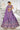 Deep Purple Pure Tissue Heavy Embroidered Wedding Lehenga Choli