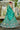 Sea Green Pure Tissue Heavy Embroidered Wedding Lehenga Choli