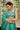 Sea Green Pure Tissue Heavy Embroidered Wedding Lehenga Choli