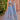 Blue Color Glorious Organza Fabric Lehenga