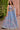 Blue Color Glorious Organza Fabric Lehenga