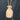 Classic Art Silk Jacquard Work Potli Bag With Moti Handle In Cream Color