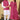 Traditional Pink Color Cotton Kurta Pyjama With Bandhani Print Jacket For Men