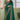 Dazzling Border Work On Green Color Saree In Silk Fabric