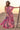 Linen Fabric Pink Color Stylish Look Floral Printed Saree
