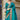 Teal Color Organza Fabric Weaving Work Tow Tone Saree For Function