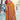 Orange Color Printed Crepe Silk Fabric Beatific Casual Saree