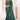 Georgette Fabric Green Color Riveting Saree With Border Work