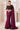 Engaging Wine Color Georgette Fabric Saree With Border Work