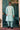 Sea Green Wedding Wear Readymade Kurta And Aligadhi Pant With Jacket For Men