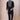 Black Wedding Wear Fancy Fabric Embroidered Readymade Kurta With Aligadhi Pant For Men