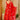 Fancy Red Floor Length Readymade Anarkali Kurta Set For Girls